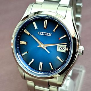 シチズン(CITIZEN)の【新品】ザ・シチズン AQ4000-51L 希少ブルーモデル‼ 保証付‼(腕時計(アナログ))