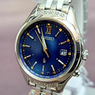 セイコー(SEIKO)の【新品!】セイコー SEIKO ルキア LUKIA SSVV069 ソーラー電波(腕時計)