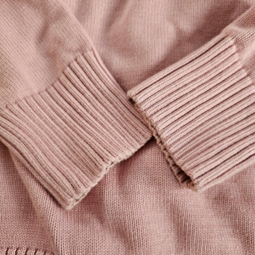 ami(アミ)のami Paris ピンククルーネックセーター レディースのトップス(ニット/セーター)の商品写真