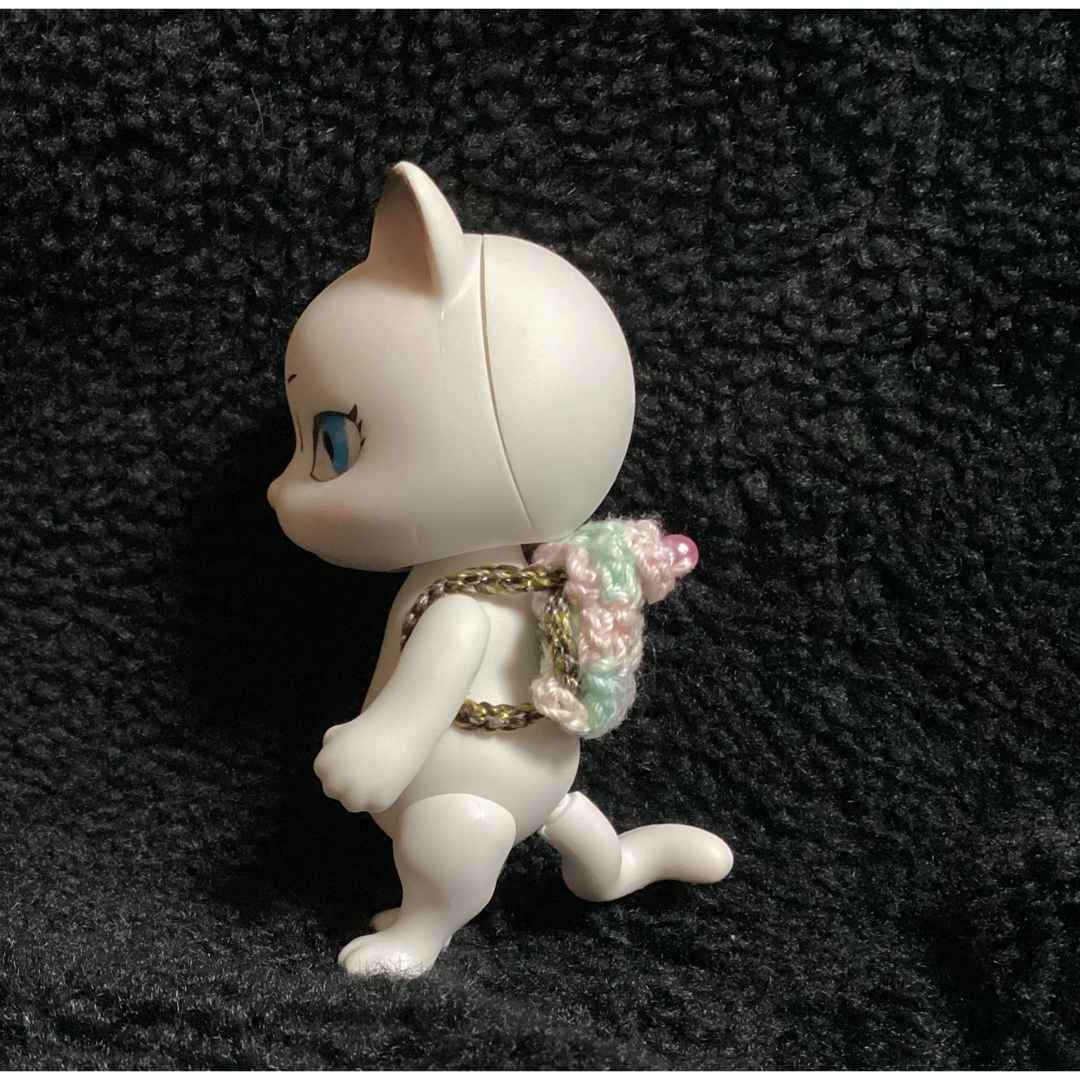 【カプセルドール猫】ミニリュック【ぬい小物】 エンタメ/ホビーのおもちゃ/ぬいぐるみ(ぬいぐるみ)の商品写真