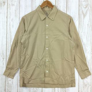 UNISEX XS  山と道 バンブー シャツ Bamboo Shirt ロングスリーブ 日本製 入手困難 YAMATOMICHI Nomad ベージュ系(その他)