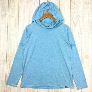 パタゴニア(patagonia)のWOMENs M  パタゴニア キャプリーン クール デイリー フーディ Capilene Cool Daily Hoody ベースレイヤー ロングスリーブ PATAGONIA 45315 IGBL ブルー系(その他)