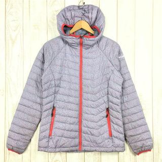 コロンビア(Columbia)のWOMENs M  コロンビア パウダーライト フーデッド ジャケット Powder Lite Hooded Jacket オムニヒート インサレーション COLUMBIA WK1499 グレー系(その他)