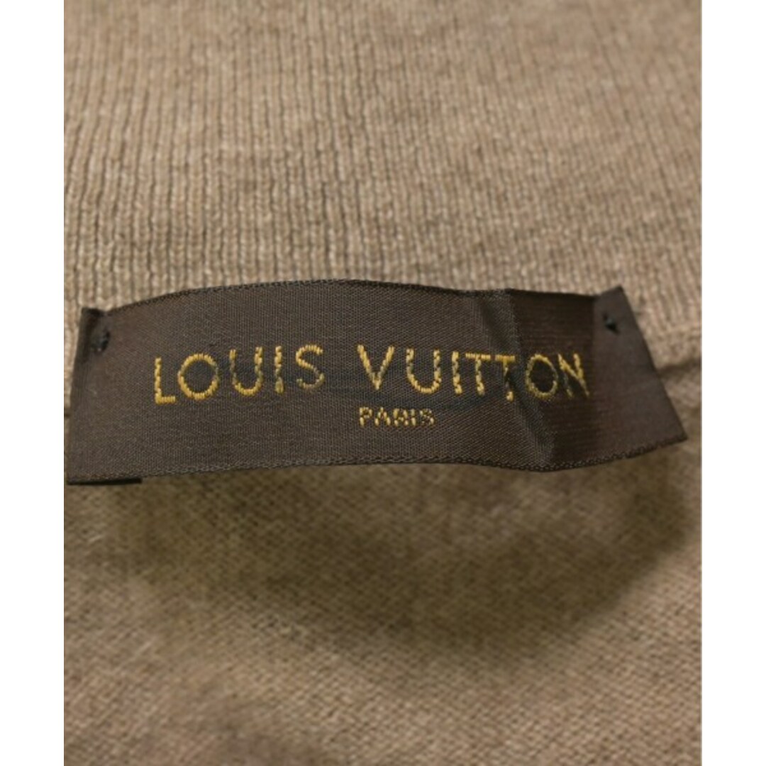 LOUIS VUITTON(ルイヴィトン)のLOUIS VUITTON ルイヴィトン ニット・セーター XL ベージュ 【古着】【中古】 メンズのトップス(ニット/セーター)の商品写真