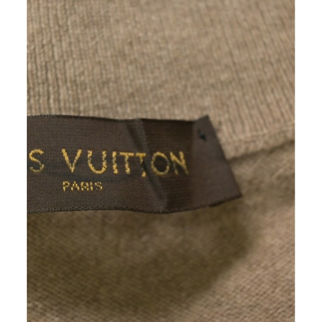 LOUIS VUITTON(ルイヴィトン)のLOUIS VUITTON ルイヴィトン ニット・セーター XL ベージュ 【古着】【中古】 メンズのトップス(ニット/セーター)の商品写真