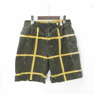 CAV EMPT C.E OVERDYE GRID CHINO SHORTS Size-S (ショートパンツ)