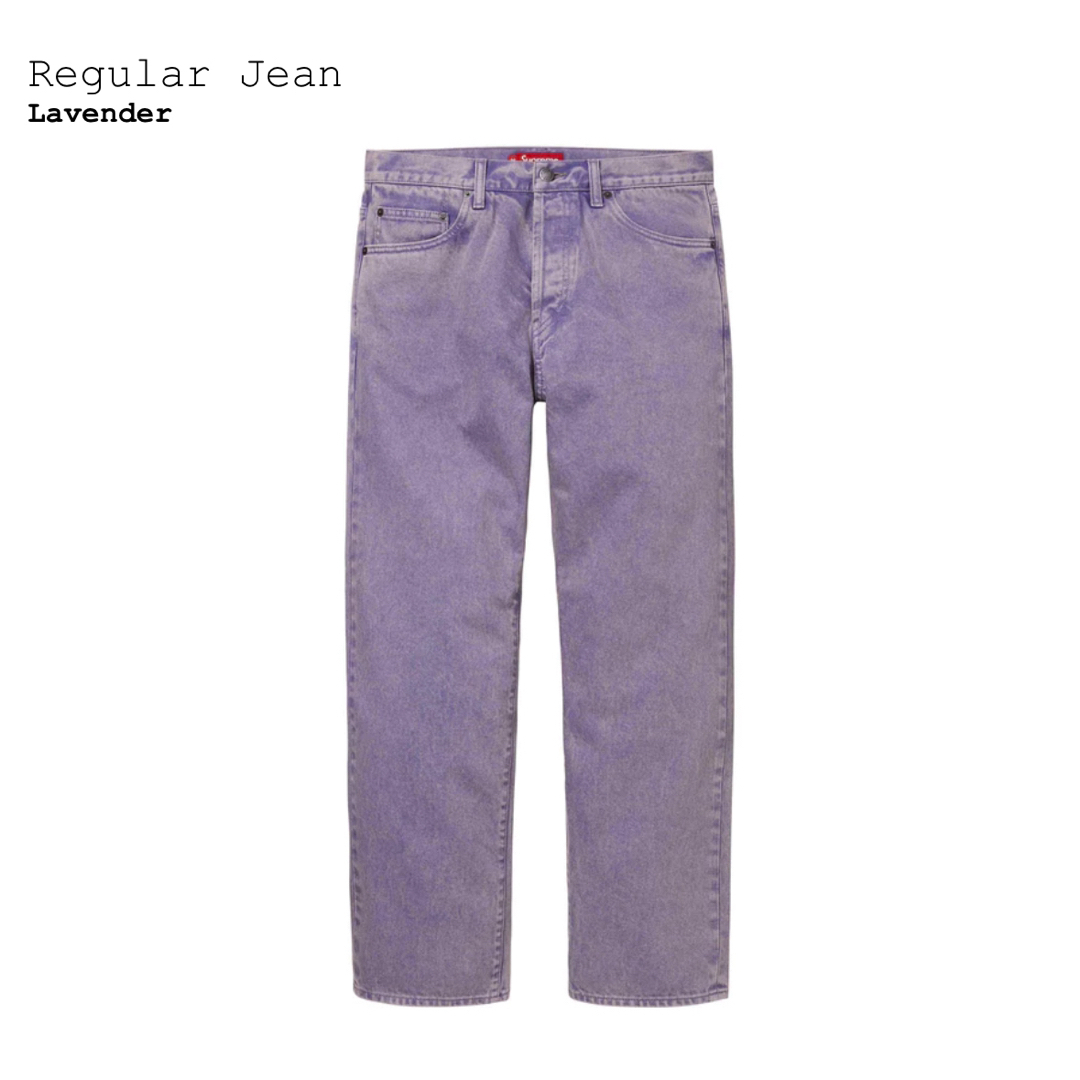 supreme regular Jean lavender 34 supreme regular Jean lavender 34