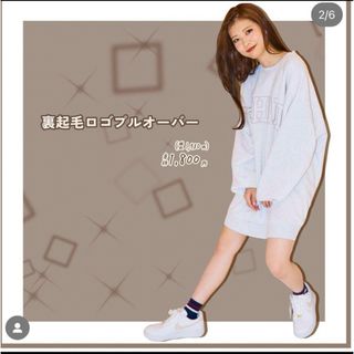 アベイル(Avail)のアベイル　トレーナー　ワンピース(ミニワンピース)