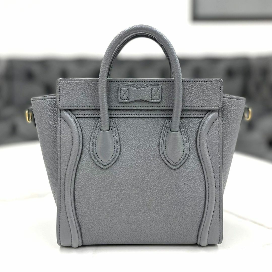 CELINE - 美品☆ セリーヌ ラゲージ ナノ コール レザー 2way CELINE - 美品☆ セリーヌ ラゲージ ナノ コール レザー 2way