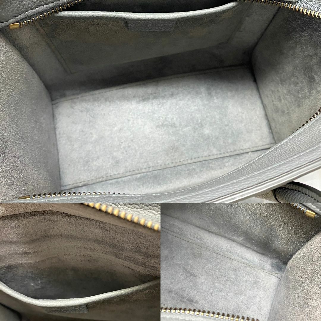 CELINE - 美品☆ セリーヌ ラゲージ ナノ コール レザー 2way CELINE - 美品☆ セリーヌ ラゲージ ナノ コール レザー 2way