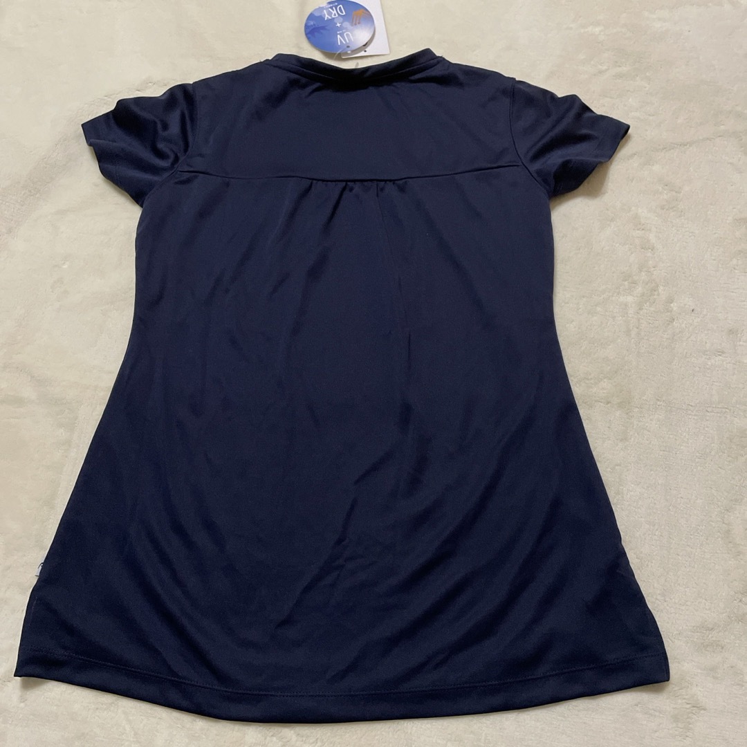 HEAD(ヘッド)の新品未使用半袖　ネイビー　Mサイズ レディースのトップス(Tシャツ(半袖/袖なし))の商品写真