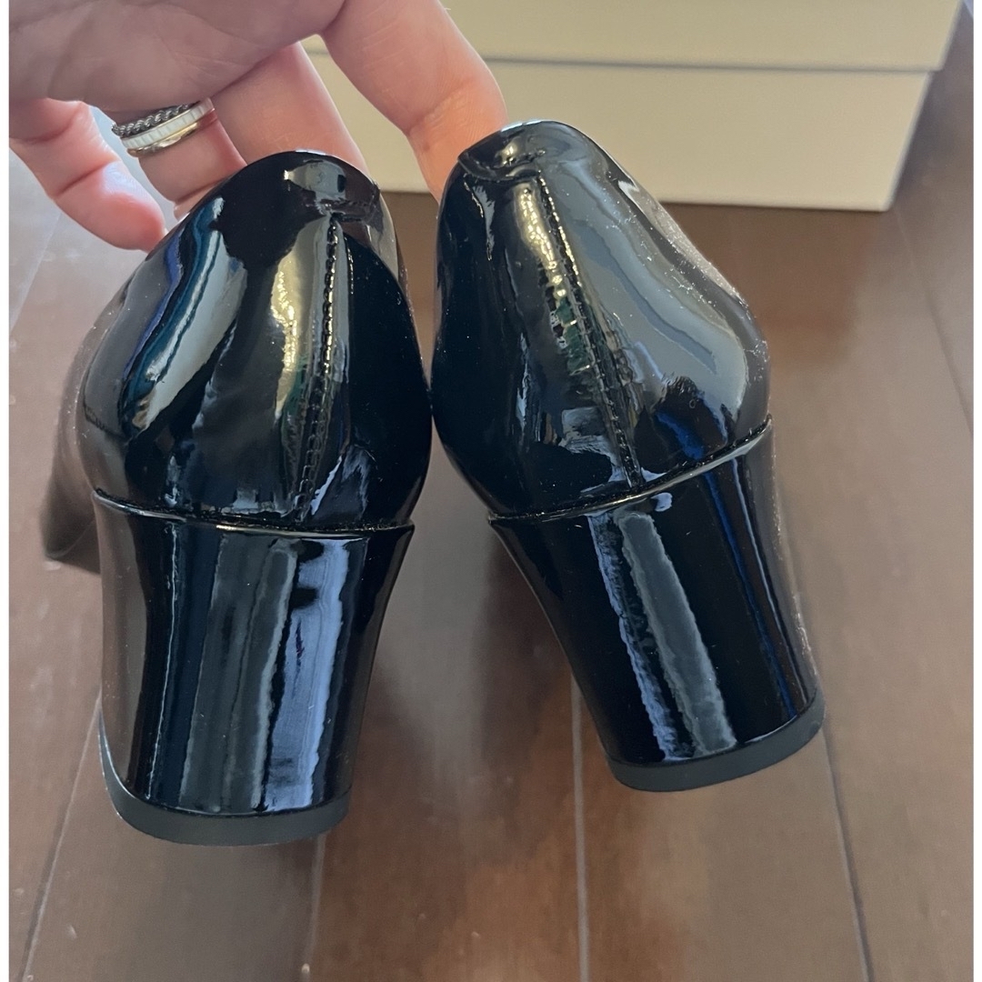 FABIO RUSCONI(ファビオルスコーニ)のファビオルスコーニ　ブラック　パンプス レディースの靴/シューズ(ハイヒール/パンプス)の商品写真
