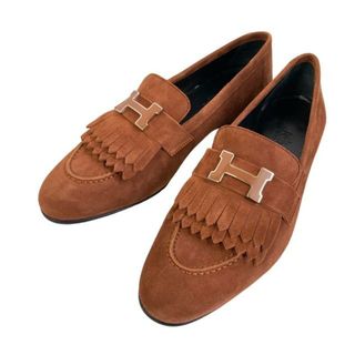 エルメス(Hermes)のエルメス(HERMES) AF222068Z モカシン ロワイヤル ローファー レディース (カラー：ブラウン) 【Aランク】【中古】(スリッポン/モカシン)