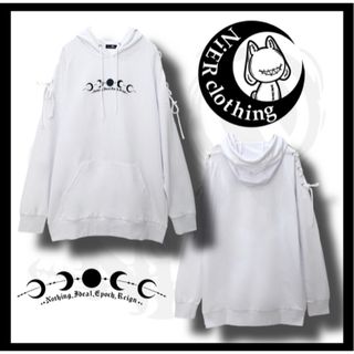 ニーアクロージング(NieR Clothing)のSHOULDER BRAID PARKA【月齢】　NieR　パーカー(パーカー)