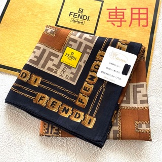 FENDI - △【ほぼ新品】FENDI 660L 箱付 オロロジ スクエア ネイビー