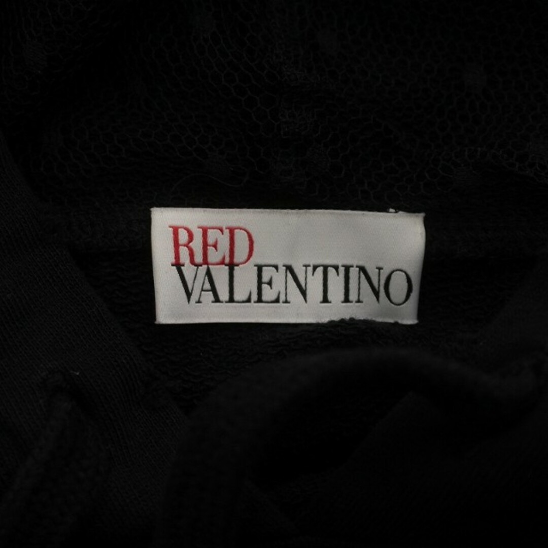 レッド ヴァレンティノ スウェット ドレス バタフライプリント ワンピース XS レディースのワンピース(ミニワンピース)の商品写真
