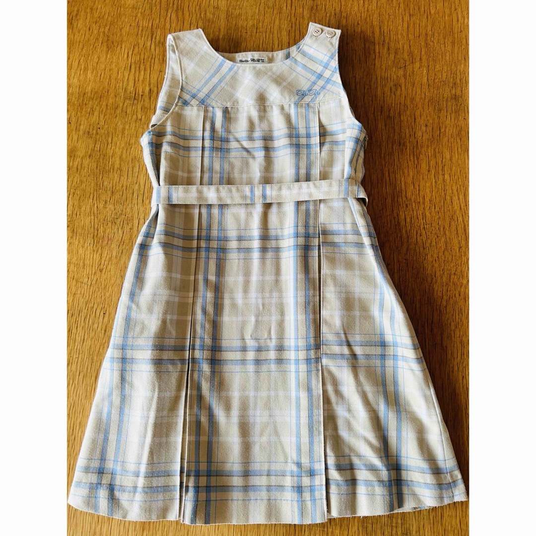 BeBe(ベベ)のジャンパースカート　BeBe 120 キッズ/ベビー/マタニティのキッズ服女の子用(90cm~)(スカート)の商品写真