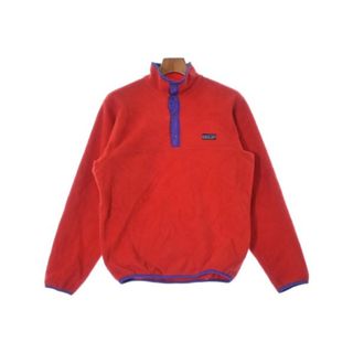 パタゴニア(patagonia)のpatagonia パタゴニア スウェット M 赤 【古着】【中古】(スウェット)