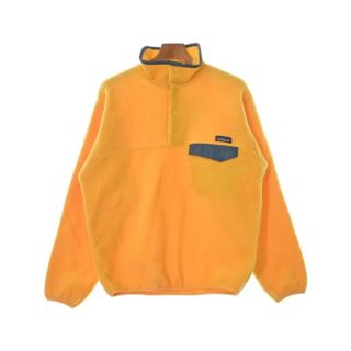 パタゴニア(patagonia)のpatagonia パタゴニア スウェット M 黄系 【古着】【中古】(スウェット)