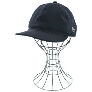 ニューエラー(NEW ERA)のNEW ERA ニューエラ キャップ - 黒 【古着】【中古】(キャップ)