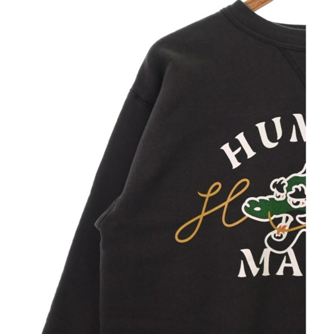 HUMAN MADE(ヒューマンメイド)のHUMAN MADE ヒューマンメイド スウェット M 茶 【古着】【中古】 メンズのトップス(スウェット)の商品写真