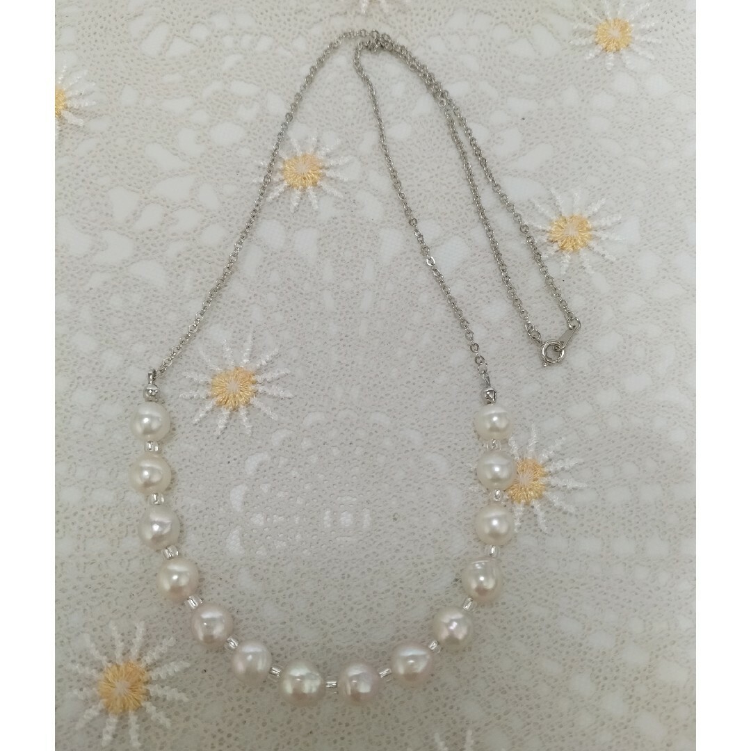 あこや本真珠（日本産）のネックレス レディースのアクセサリー(ネックレス)の商品写真