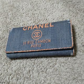 シャネル(CHANEL)の週末限定価格　シャネル　CHANEL☆ドーヴィルライン デニム長財布(財布)