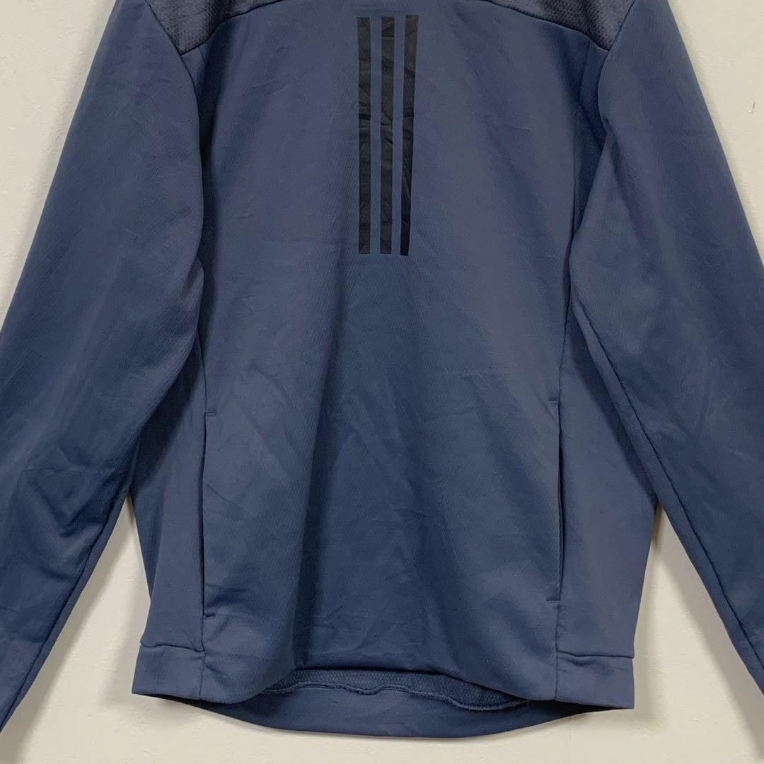 adidas(アディダス)のadidas 長袖 ジャージ ハーフジップ US Mサイズ メンズのトップス(ジャージ)の商品写真