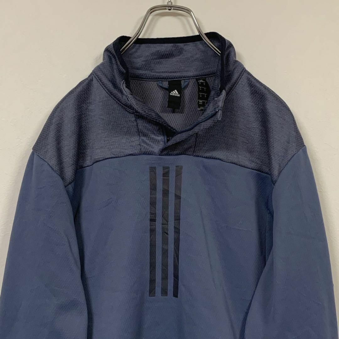 adidas(アディダス)のadidas 長袖 ジャージ ハーフジップ US Mサイズ メンズのトップス(ジャージ)の商品写真