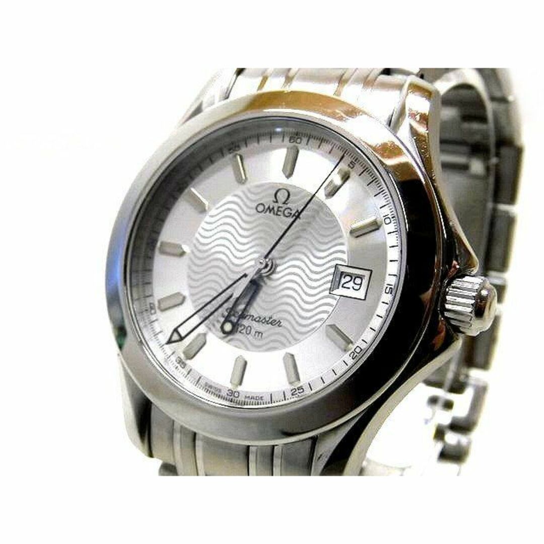 OMEGA(オメガ)のOMEGA オメガ ■ シーマスター120m 196.1501 QZ クォーツ メンズ 時計 シルバー系文字盤□6A ムニ100 メンズの時計(腕時計(アナログ))の商品写真