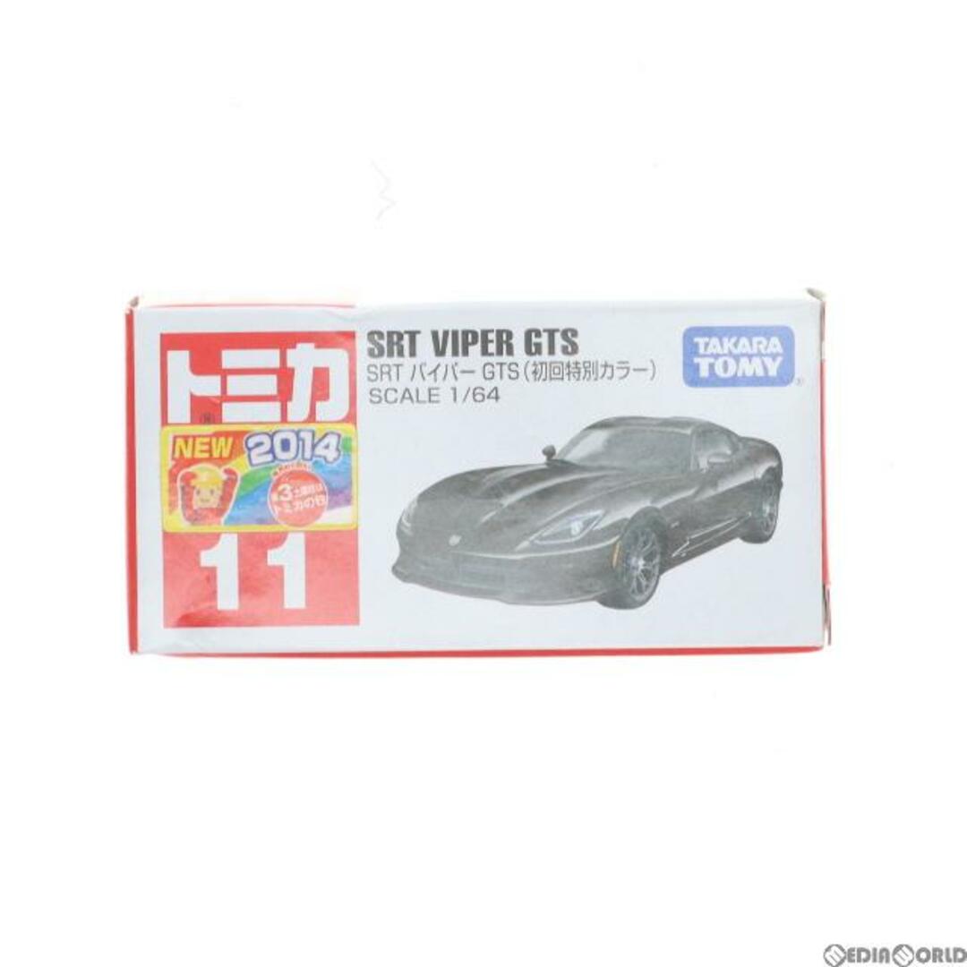 BLAAK(ブラック)のトミカ No.11 1/64 SRT バイパー GTS 初回特別カラー(ブラック) 完成品 ミニカー タカラトミー エンタメ/ホビーのおもちゃ/ぬいぐるみ(ミニカー)の商品写真