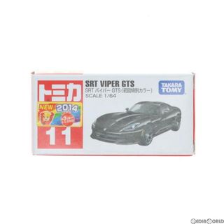 ブラック(BLAAK)のトミカ No.11 1/64 SRT バイパー GTS 初回特別カラー(ブラック) 完成品 ミニカー タカラトミー(ミニカー)