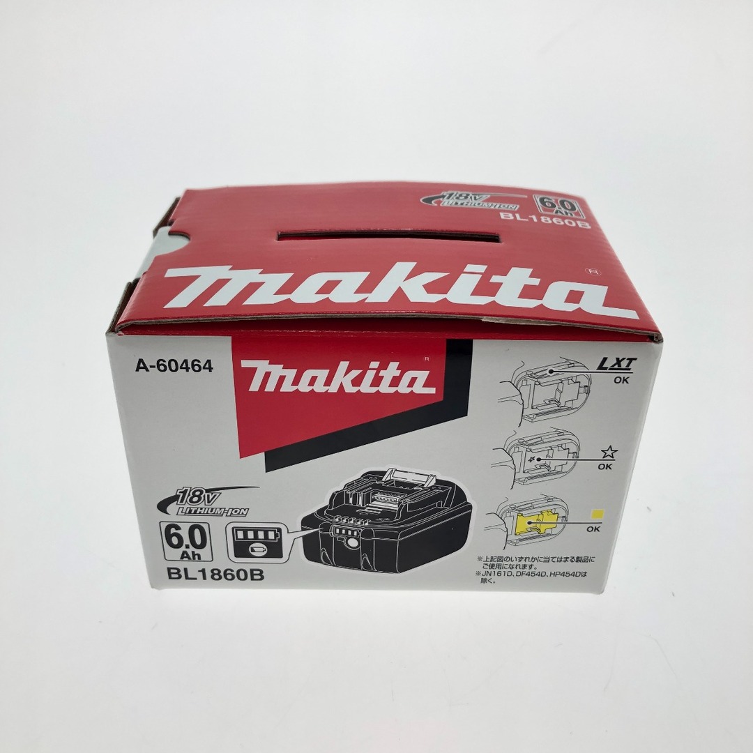 Makita(マキタ)の□□MAKITA マキタ バッテリー 18V 6.0Ah BL1860B インテリア/住まい/日用品の文房具(その他)の商品写真