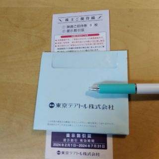 東京テアトル　女性名義８枚　株主優待券　7月末まで　追加可(その他)