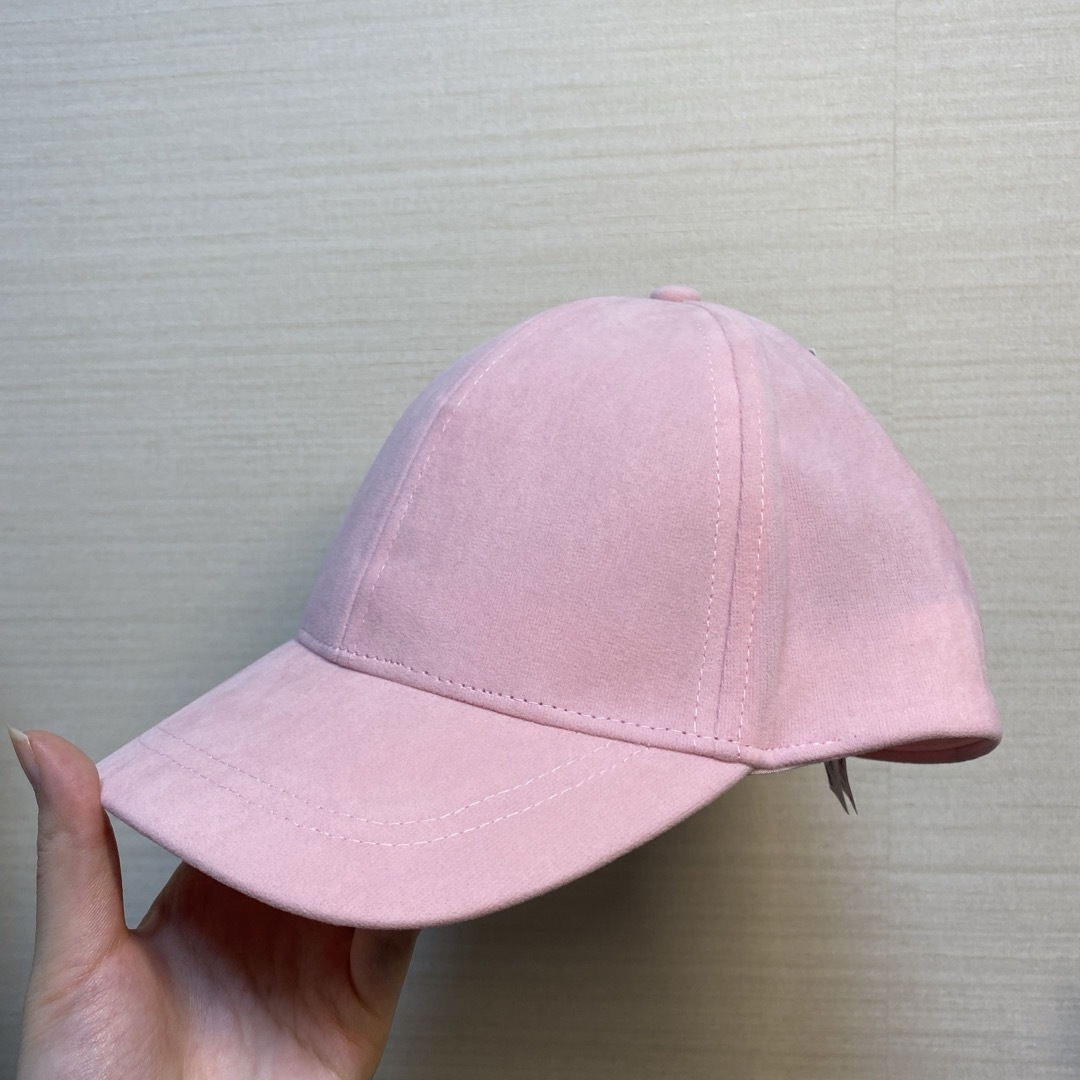 ZARA(ザラ)の【ノルウェー購入★新品】name it cap ピンクカラーキャップ レディースの帽子(キャップ)の商品写真