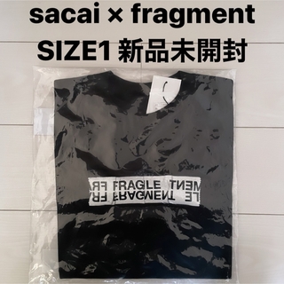 サカイ(sacai)のsacai fragment Tシャツ ステッカー 藤原ヒロシ sequel(Tシャツ/カットソー(半袖/袖なし))