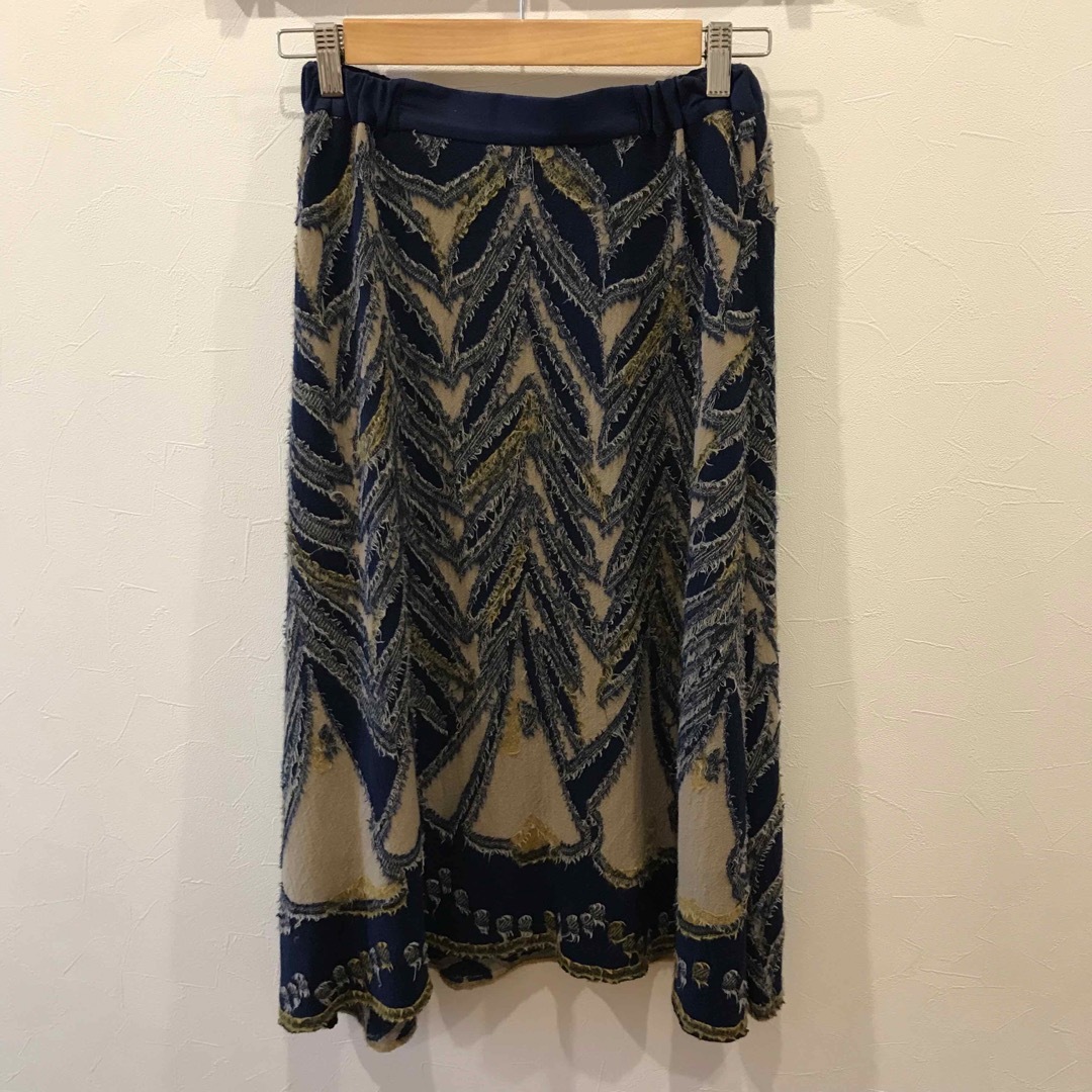 パラスパレス　Aラインスカート　ウエストゴム レディースのスカート(ロングスカート)の商品写真