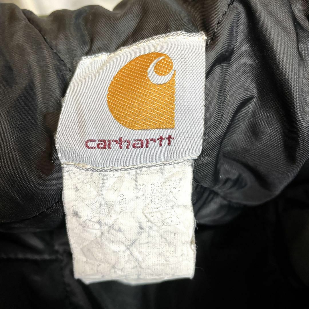 carhartt(カーハート)のビンテージカーハート　ハーフコート　コットンジャケット　MOSモスグリーン　古着 メンズのジャケット/アウター(ブルゾン)の商品写真