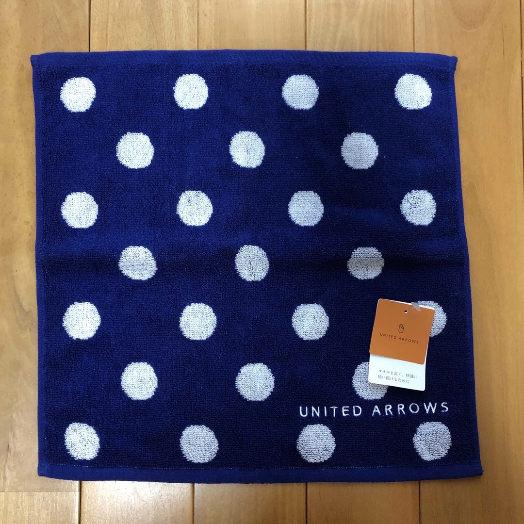 UNITED ARROWS(ユナイテッドアローズ)の【タグ付き】ハンドタオル インテリア/住まい/日用品の日用品/生活雑貨/旅行(タオル/バス用品)の商品写真