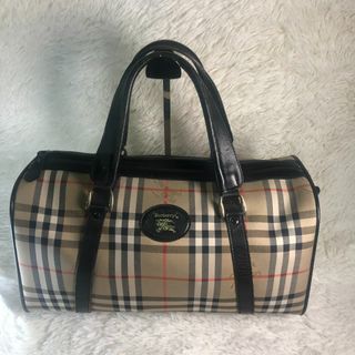 バーバリー(BURBERRY)のBurberrys　ボストンバック　ノバチェック　シャドーホース　ヴィンテージ(ボストンバッグ)