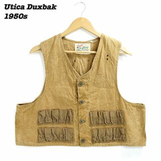Utica Duxbak Hunting Vest 1950s 304267(ベスト)