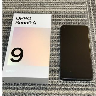 オッポ(OPPO)の中古　OPPO Reno9 A ナイトブラック 128 GB Y!mobile(スマートフォン本体)