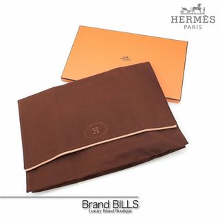 エルメス(Hermes)の未使用品 エルメス ワイシャスケース ボリードポーチ コットンキャンバス トラベル ブラウン系(ポーチ)