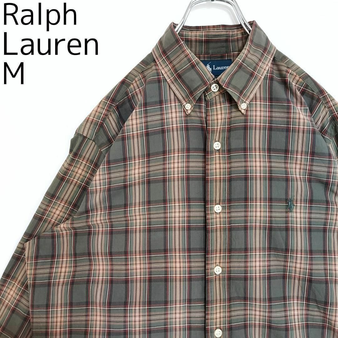 Ralph Lauren - ラルフローレン チェックシャツ M グリーン 緑 Ralph Lauren - ラルフローレン チェックシャツ M グリーン 緑