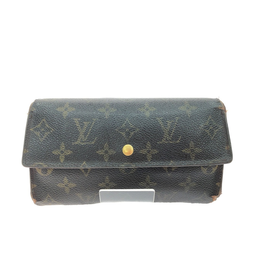 LOUIS VUITTON(ルイヴィトン)の▼▼LOUIS VUITTON ルイヴィトン レディース 三つ折り長財布 モノグラム ポルト トレゾール インターナショナル M61215 ブラウン ハンドメイドのファッション小物(財布)の商品写真