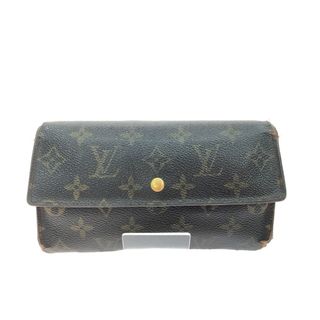 ルイヴィトン(LOUIS VUITTON)の▼▼LOUIS VUITTON ルイヴィトン レディース 三つ折り長財布 モノグラム ポルト トレゾール インターナショナル M61215 ブラウン(財布)