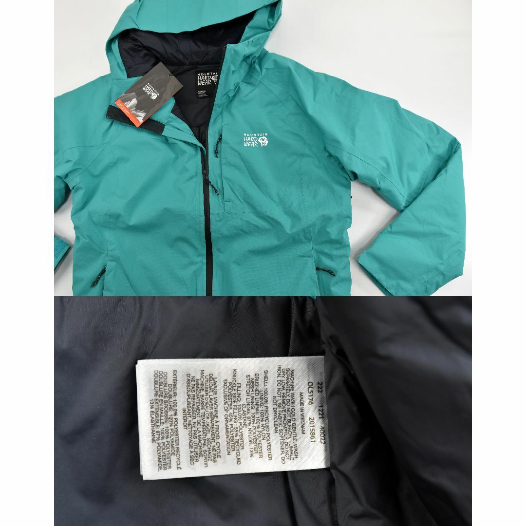 MOUNTAIN HARDWEAR(マウンテンハードウェア)のMountain Hardwear Ozonicジャケット size:M レディースのジャケット/アウター(ナイロンジャケット)の商品写真