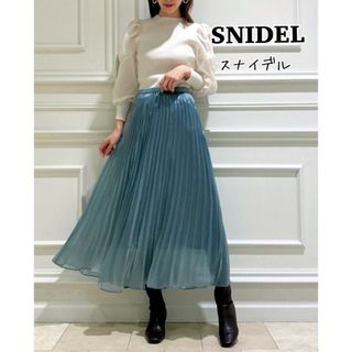 スナイデル(SNIDEL)の【美品】スナイデル　snidel SNIDEL プリーツスカート(ロングスカート)