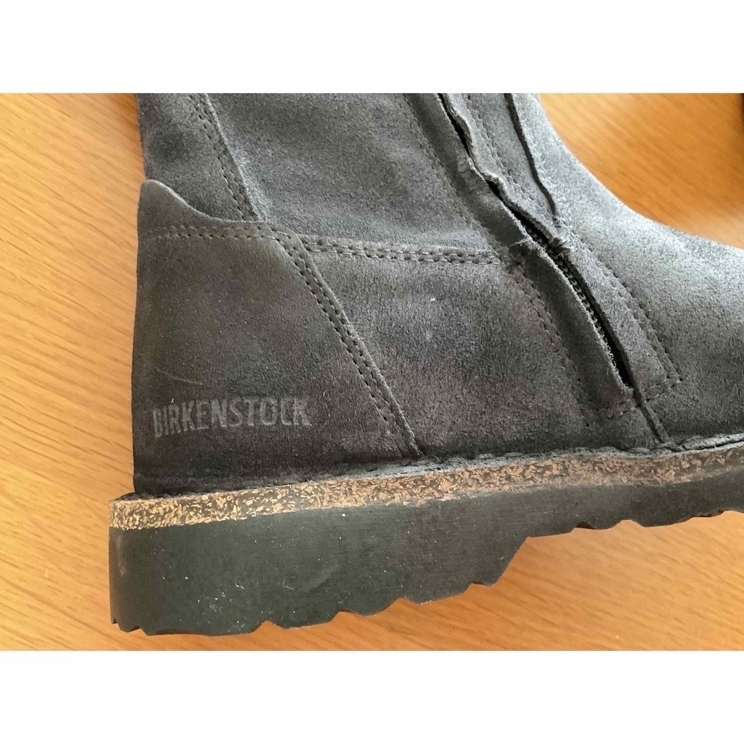 BIRKENSTOCK(ビルケンシュトック)のビルケンシュトックロングブーツ　メルローズ ハイ スエードレザー  ブラック レディースの靴/シューズ(ブーツ)の商品写真