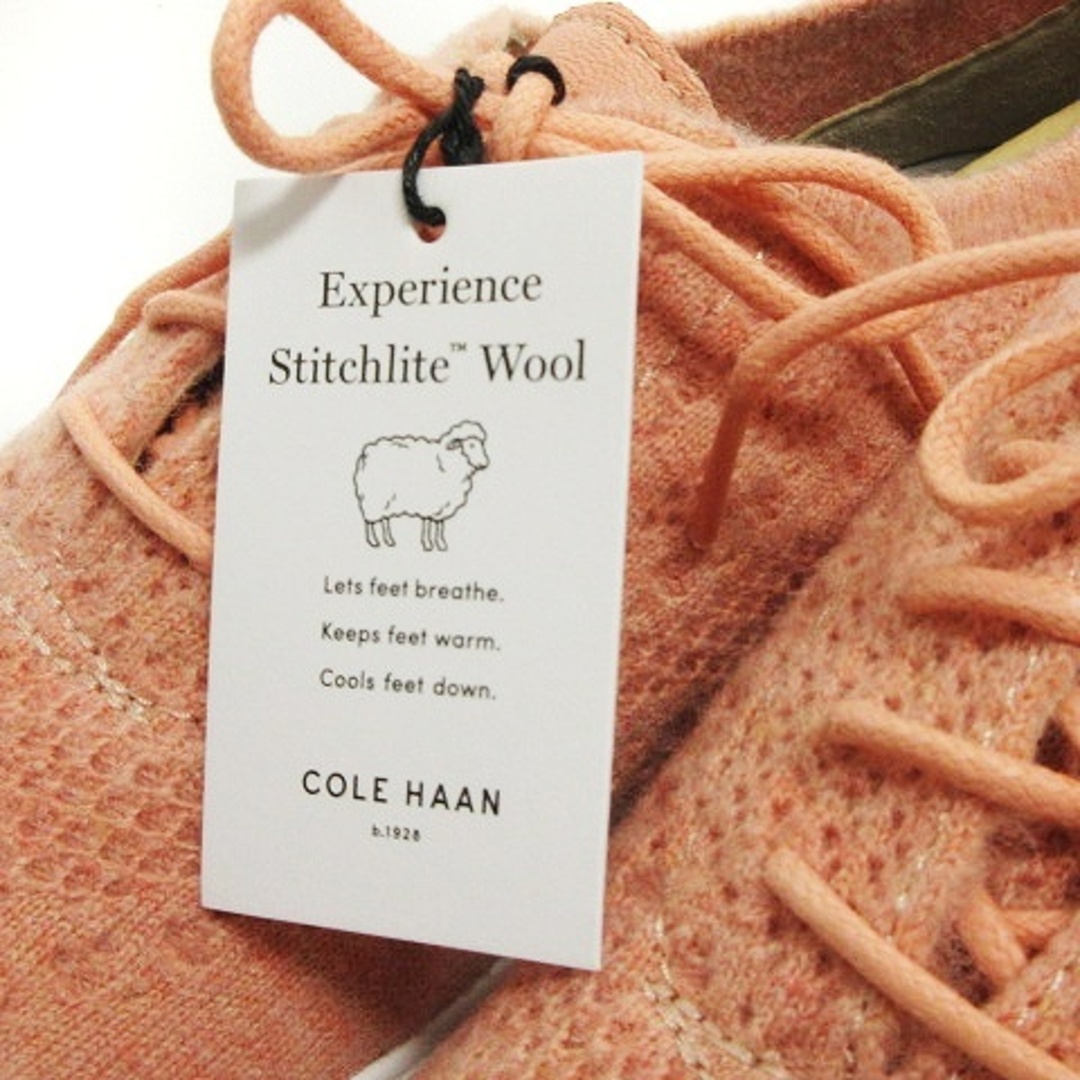 Cole Haan(コールハーン)の未使用 コールハーン W13198 スニーカー ピンク US5.5 22.5cm レディースの靴/シューズ(スニーカー)の商品写真